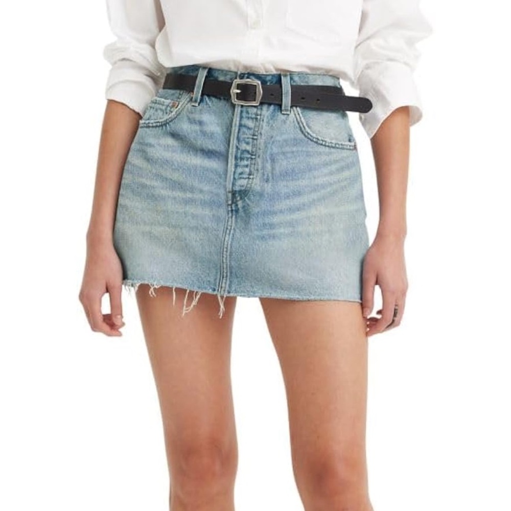 Levi's Blue Mini Skirt Casual